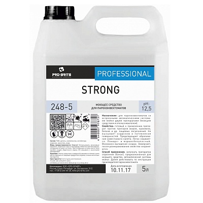 Моющее средство для пароконвектоматов 5л STRONG Professional Pro-Brite