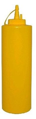 Дозатор для соусов, пластик MG 250мл цвет Желтый